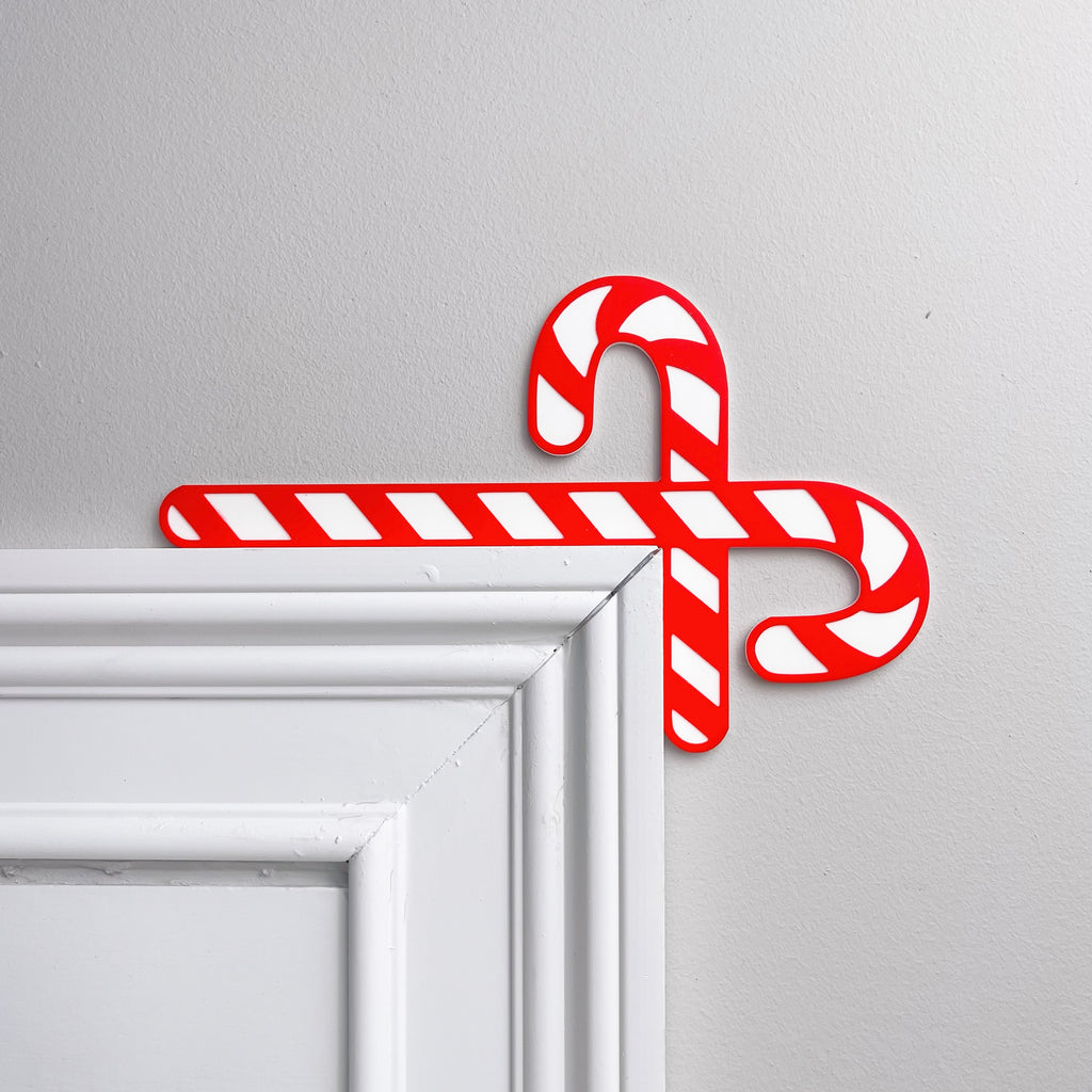 Candy Cane Door Topper