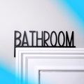 Bathroom Door Topper