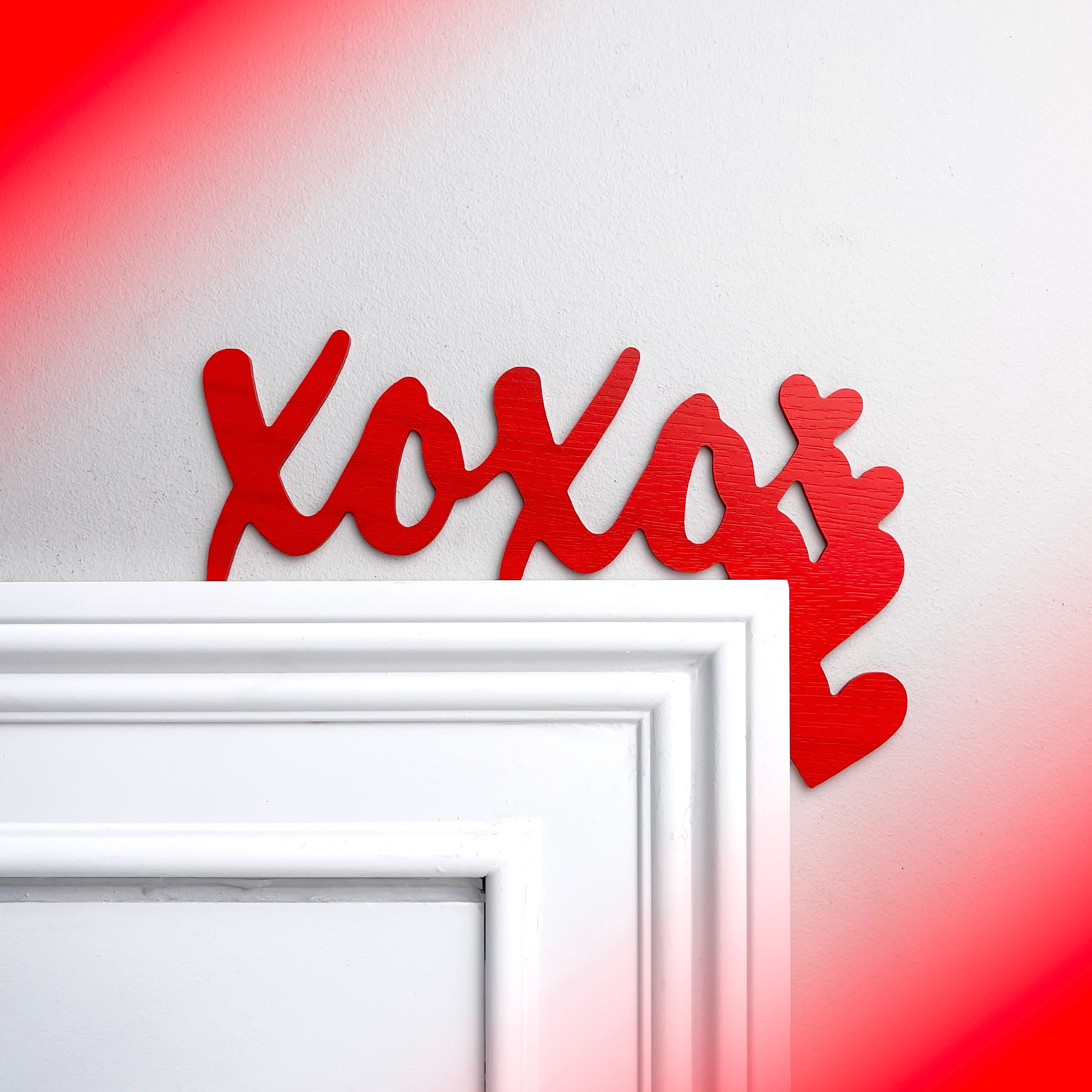 XOXO Door Topper