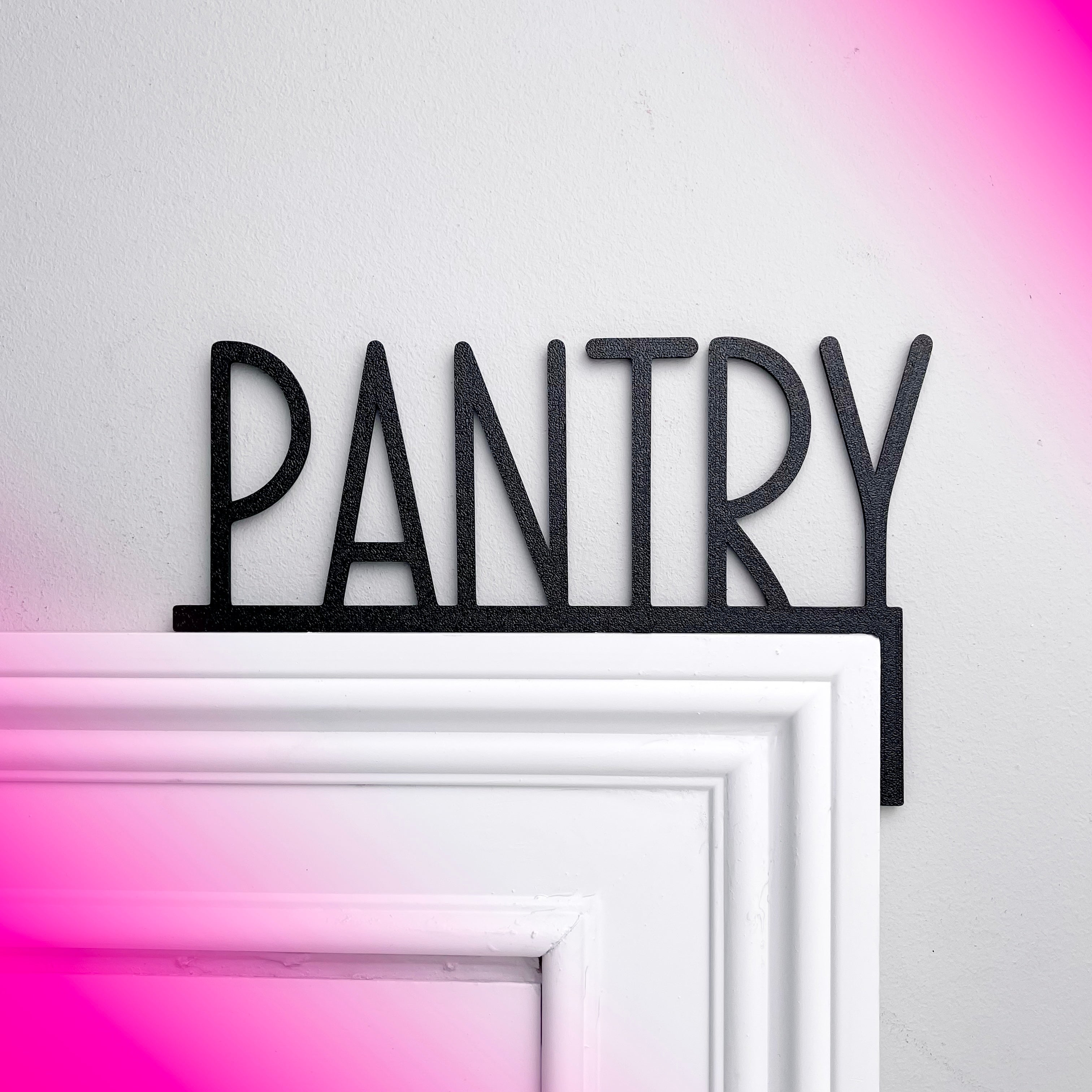 Pantry Door Topper