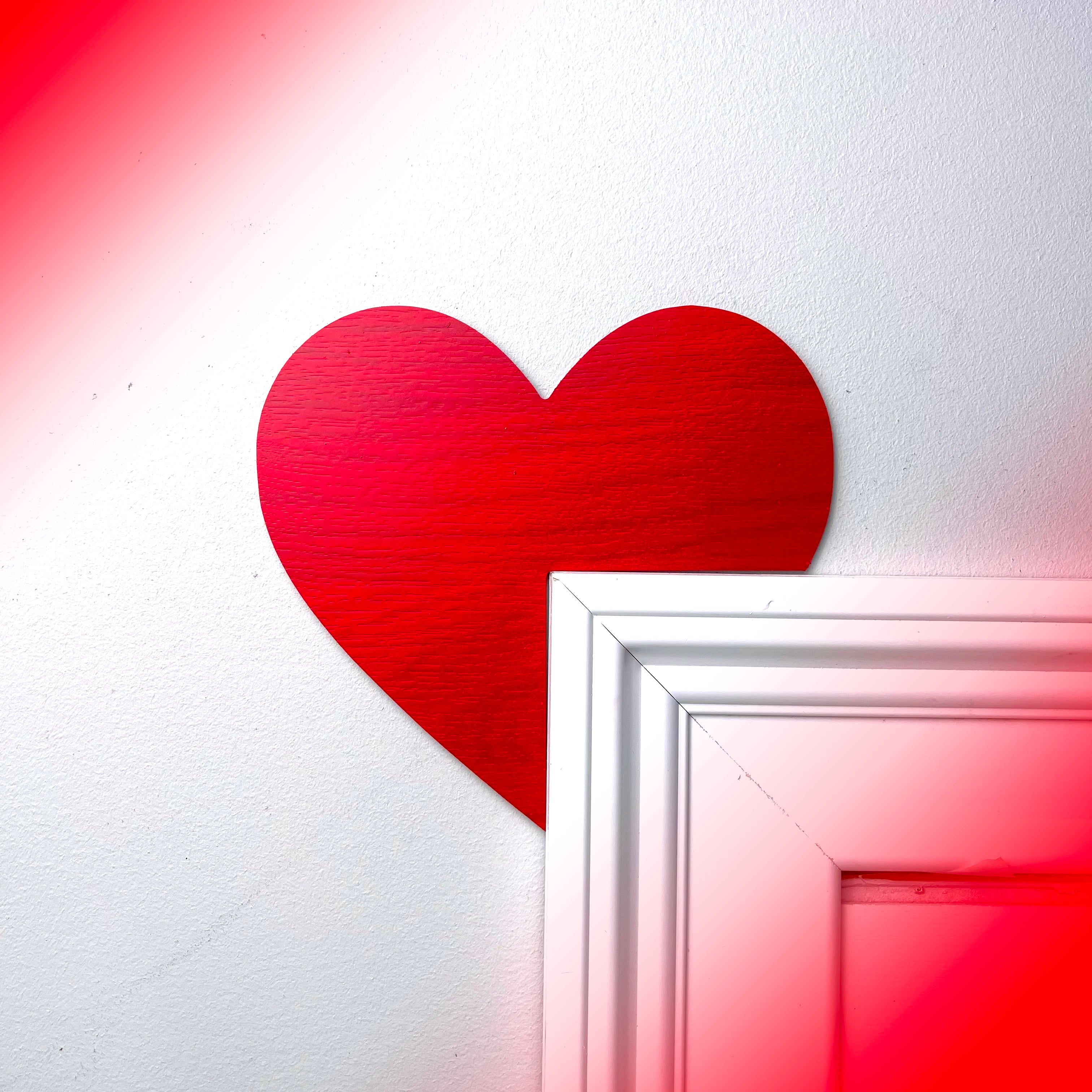 Valentine's Day Heart Door Topper