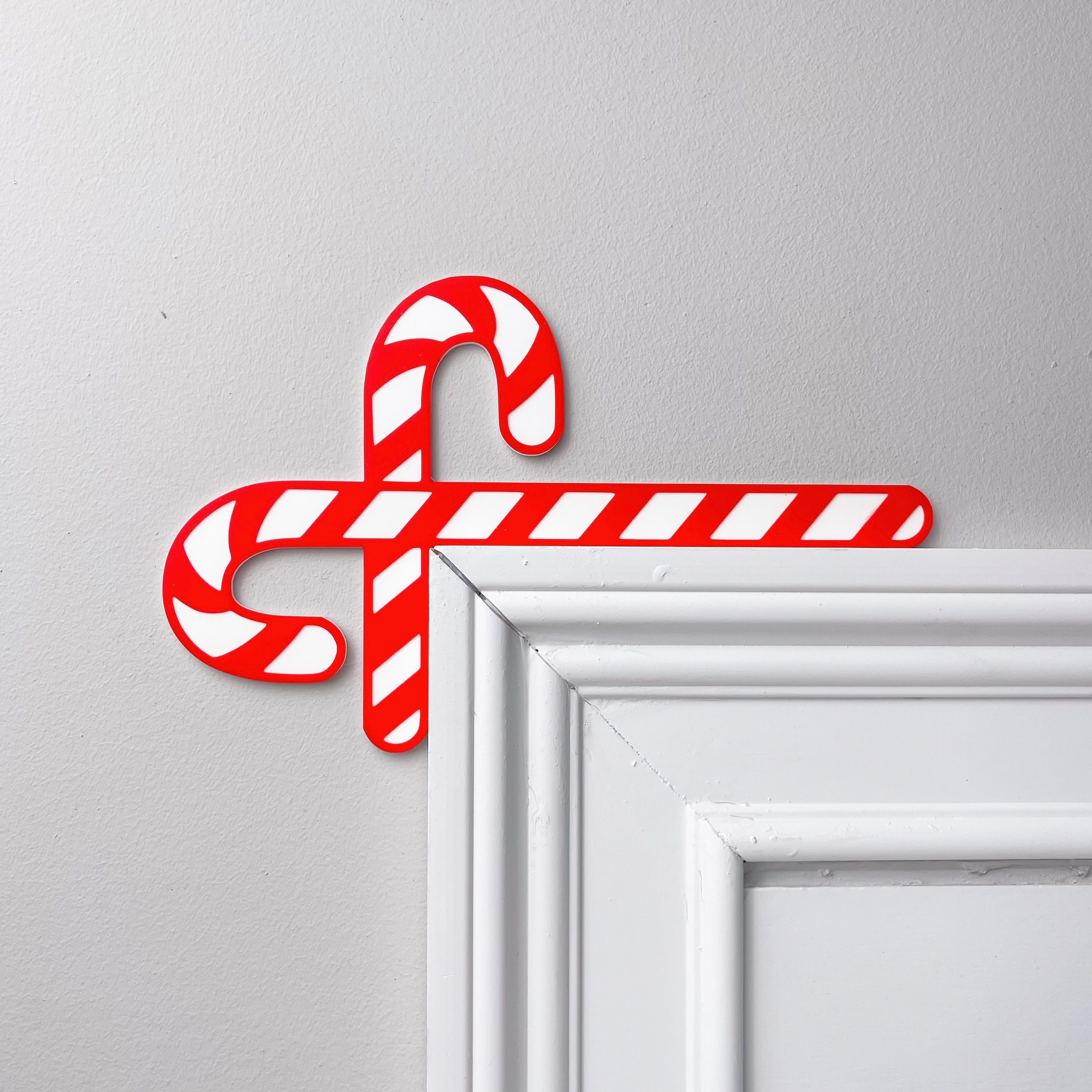 Candy Cane Door Topper