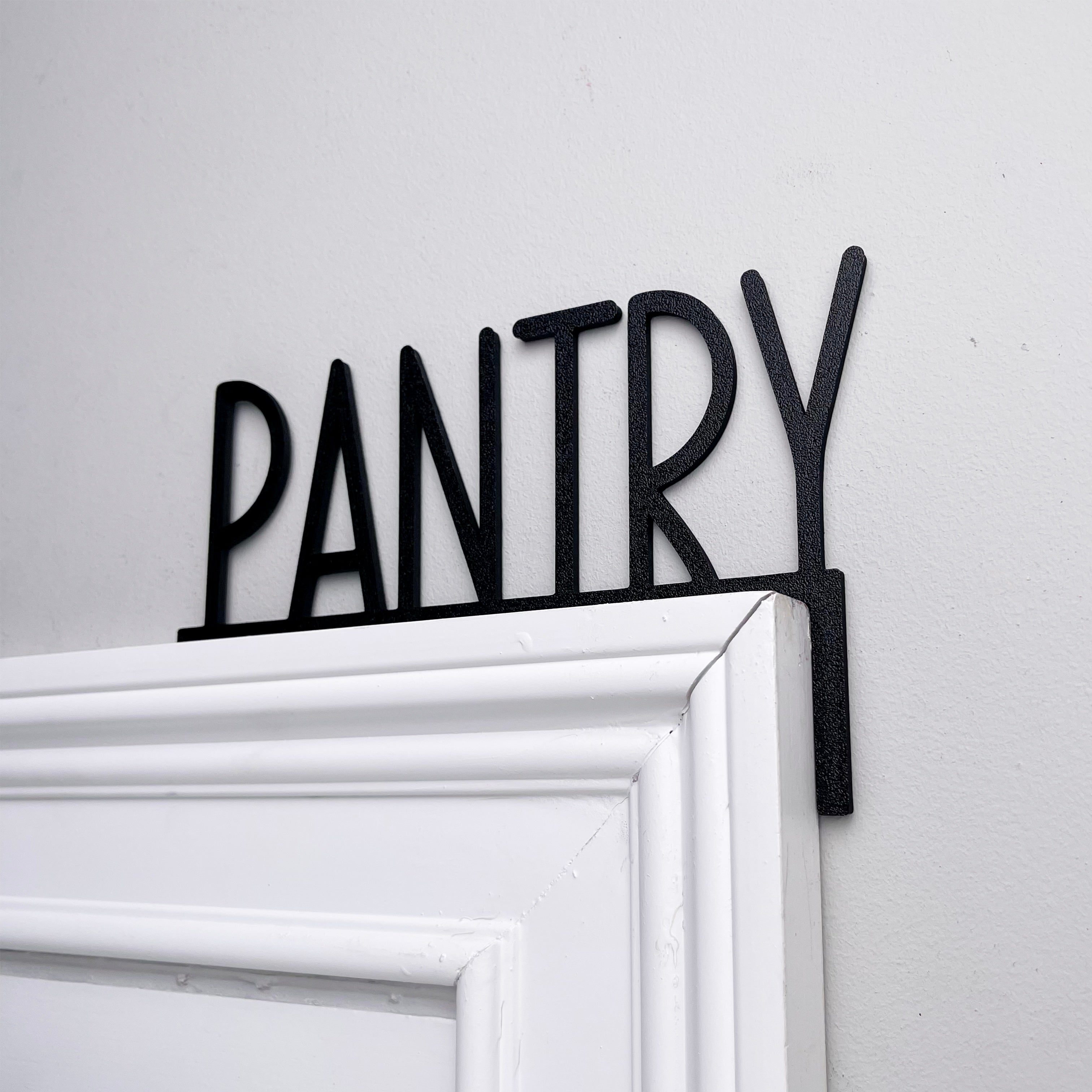 Pantry Door Topper