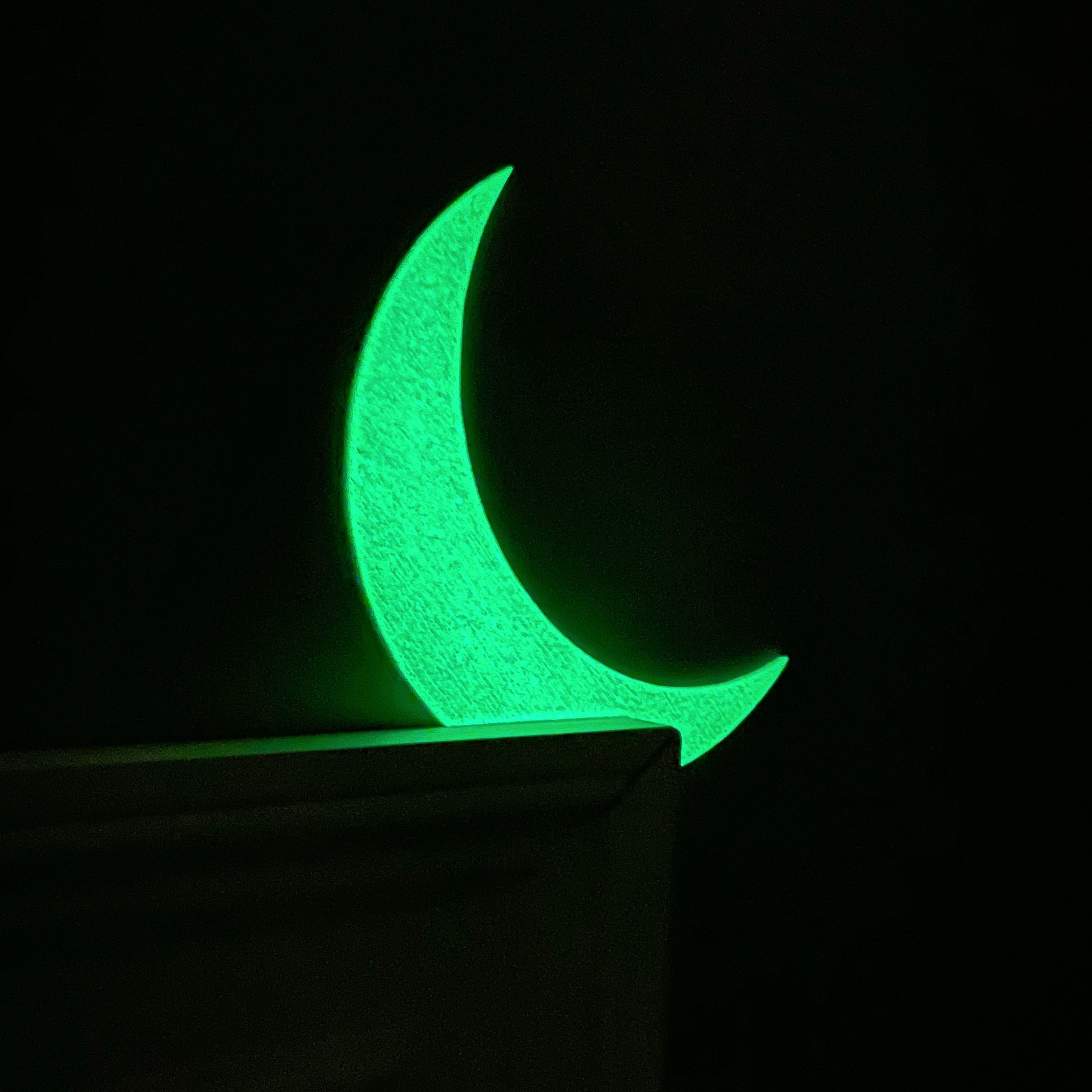 Glow in the Dark Moon Door Topper