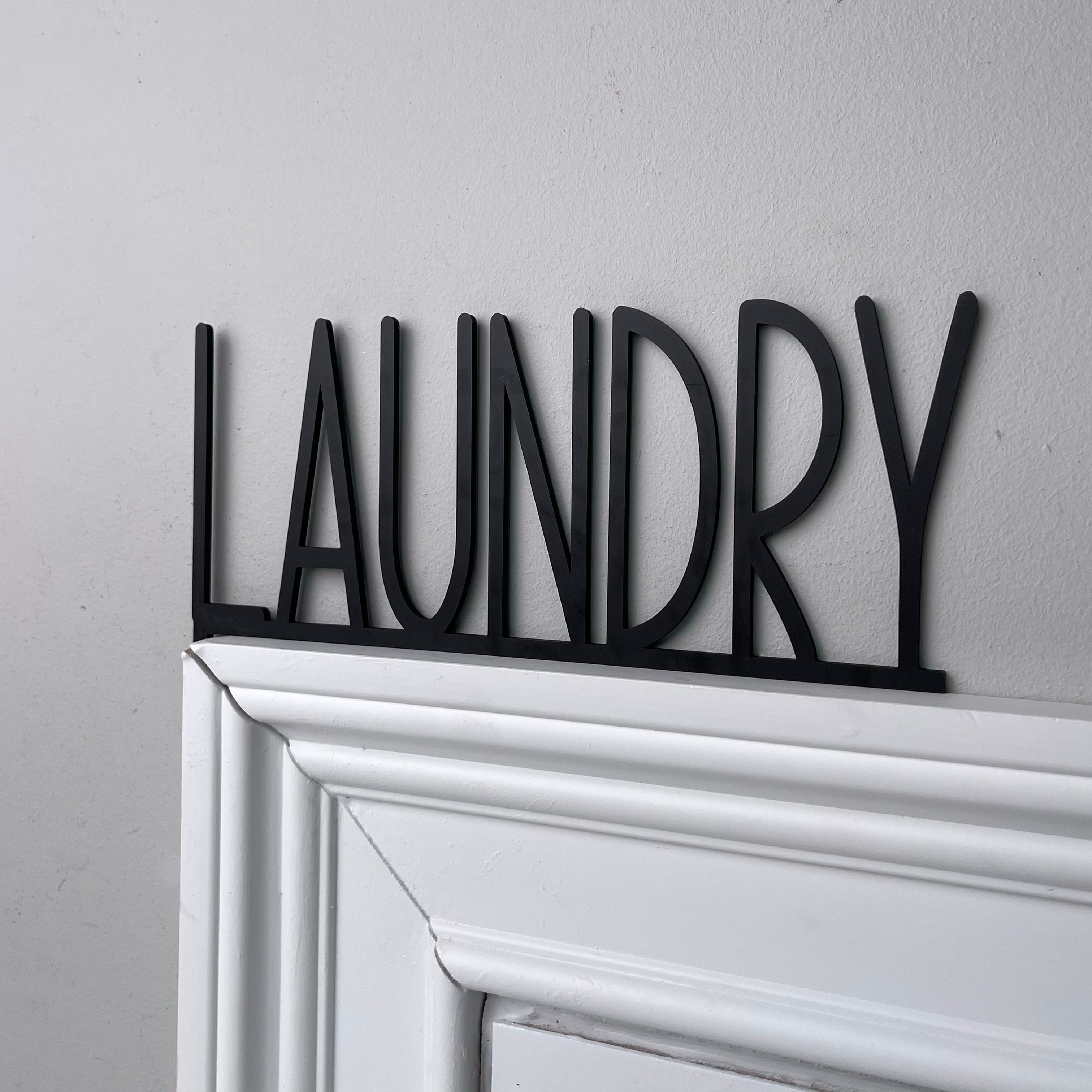 Laundry Door Topper