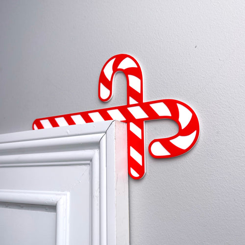 Candy Cane Door Topper