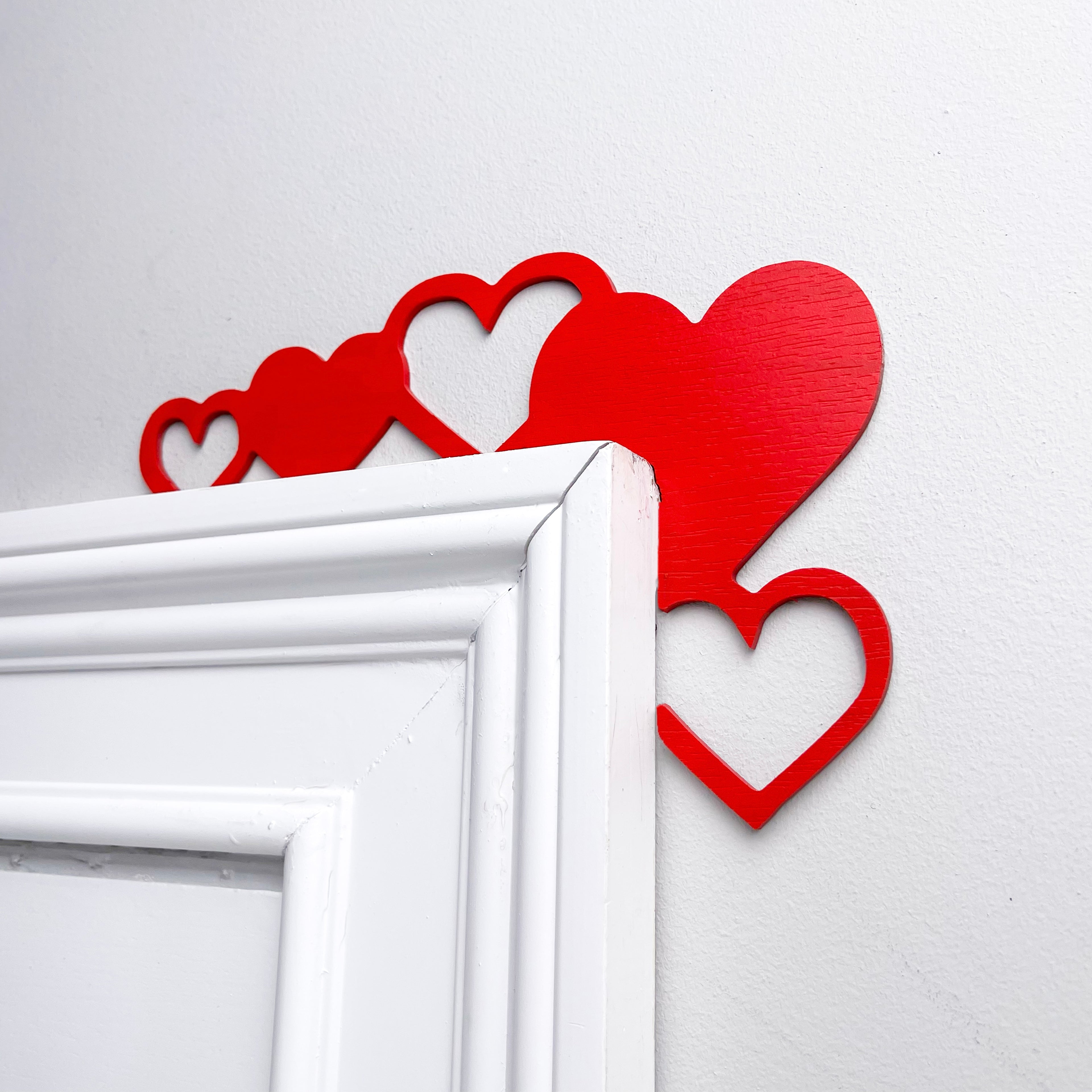 Group of Hearts Door Topper