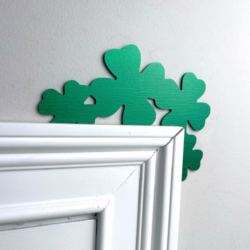 4 Leaf Clovers Door Topper