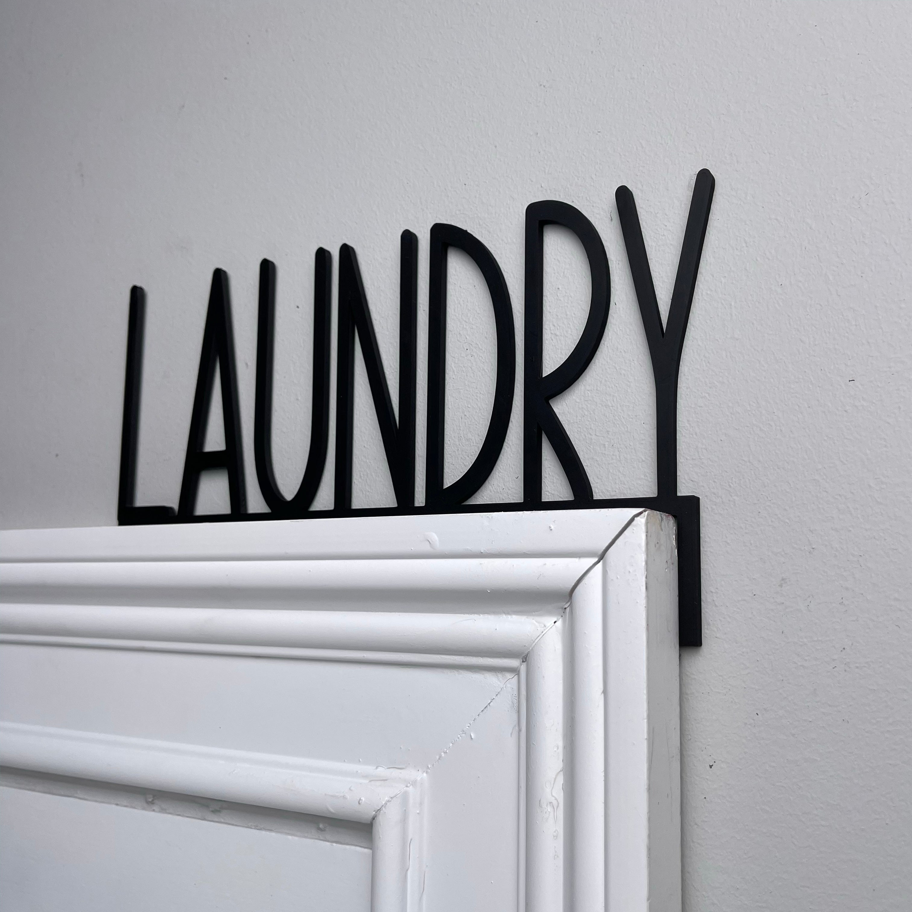 Laundry Door Topper