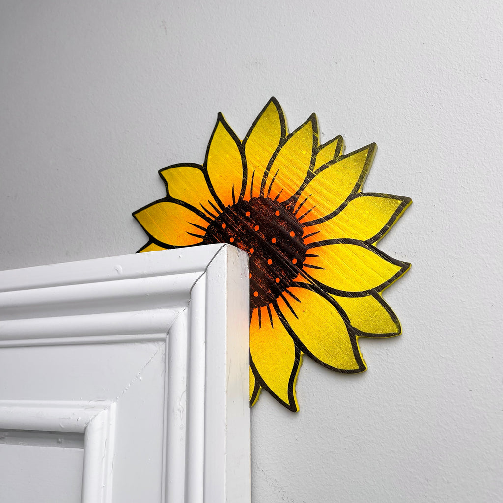Sunflower Door Topper