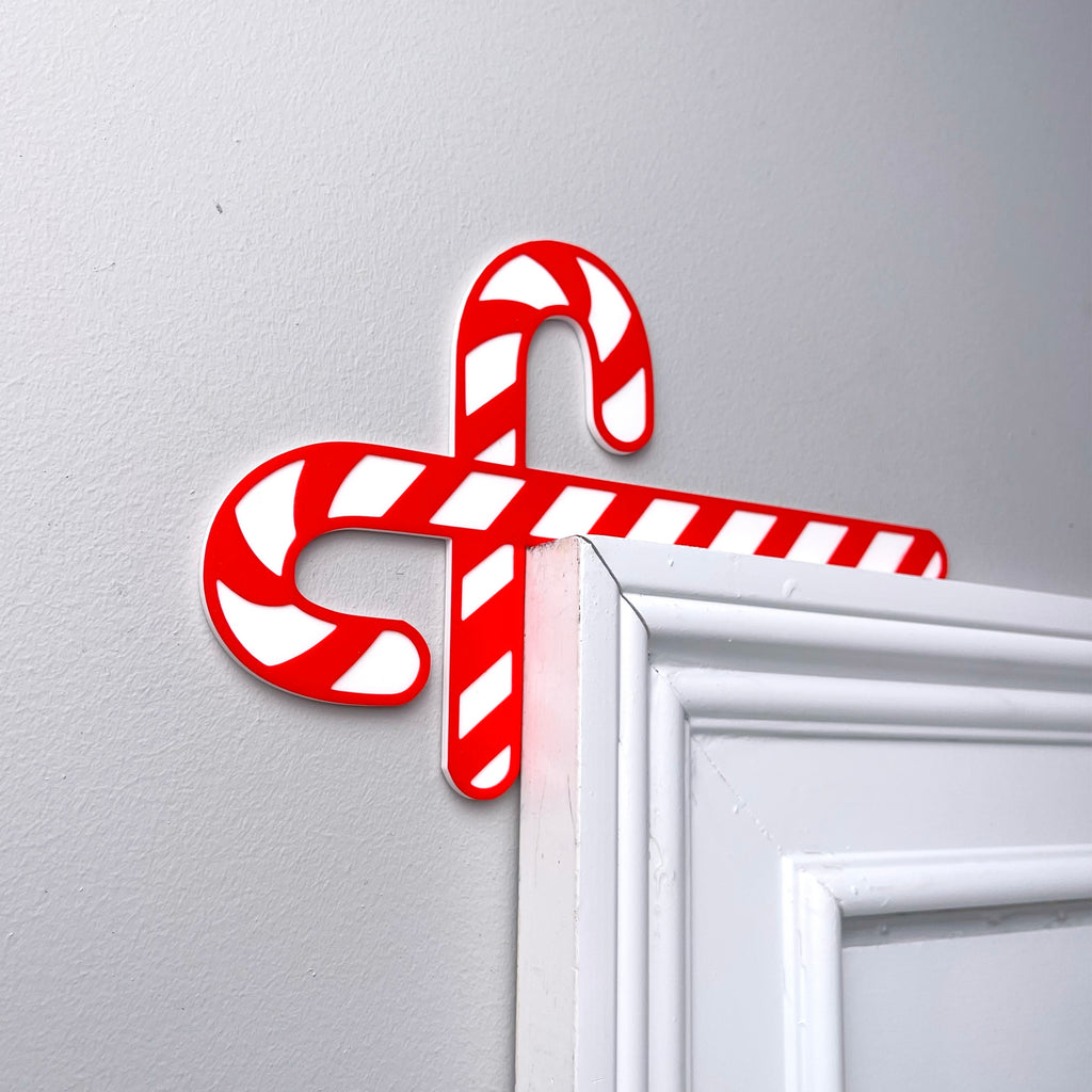 Candy Cane Door Topper