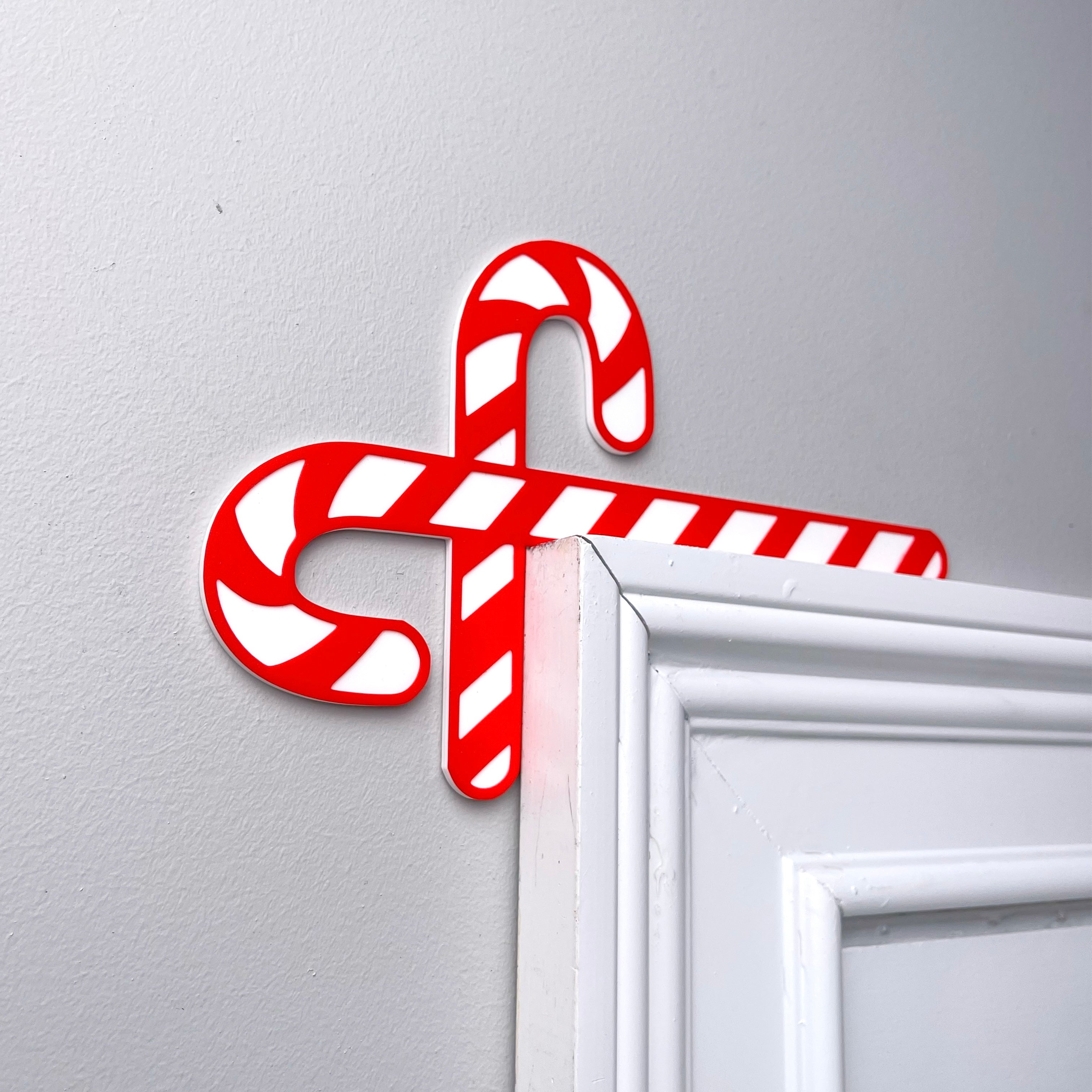 Candy Cane Door Topper