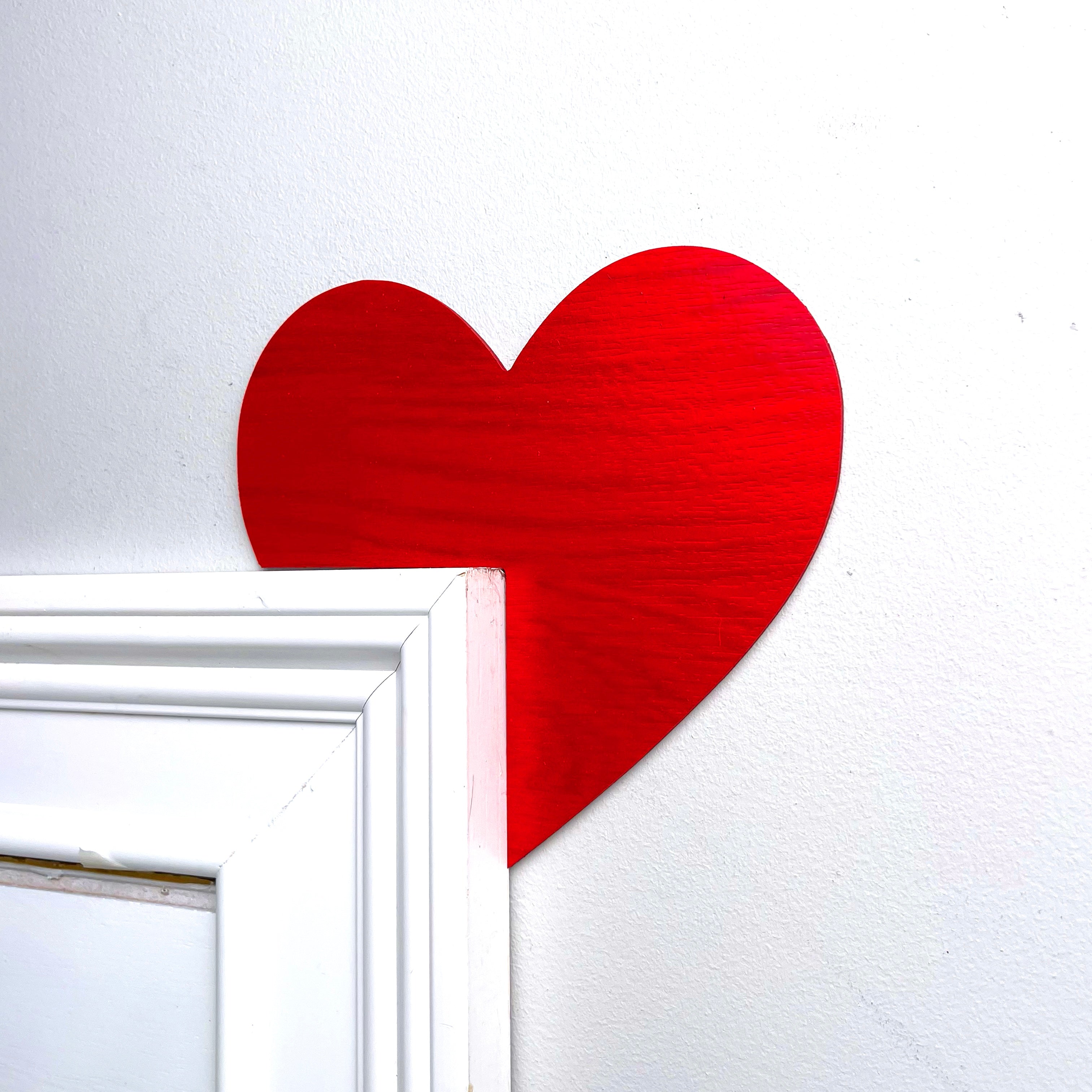 Valentine's Day Heart Door Topper