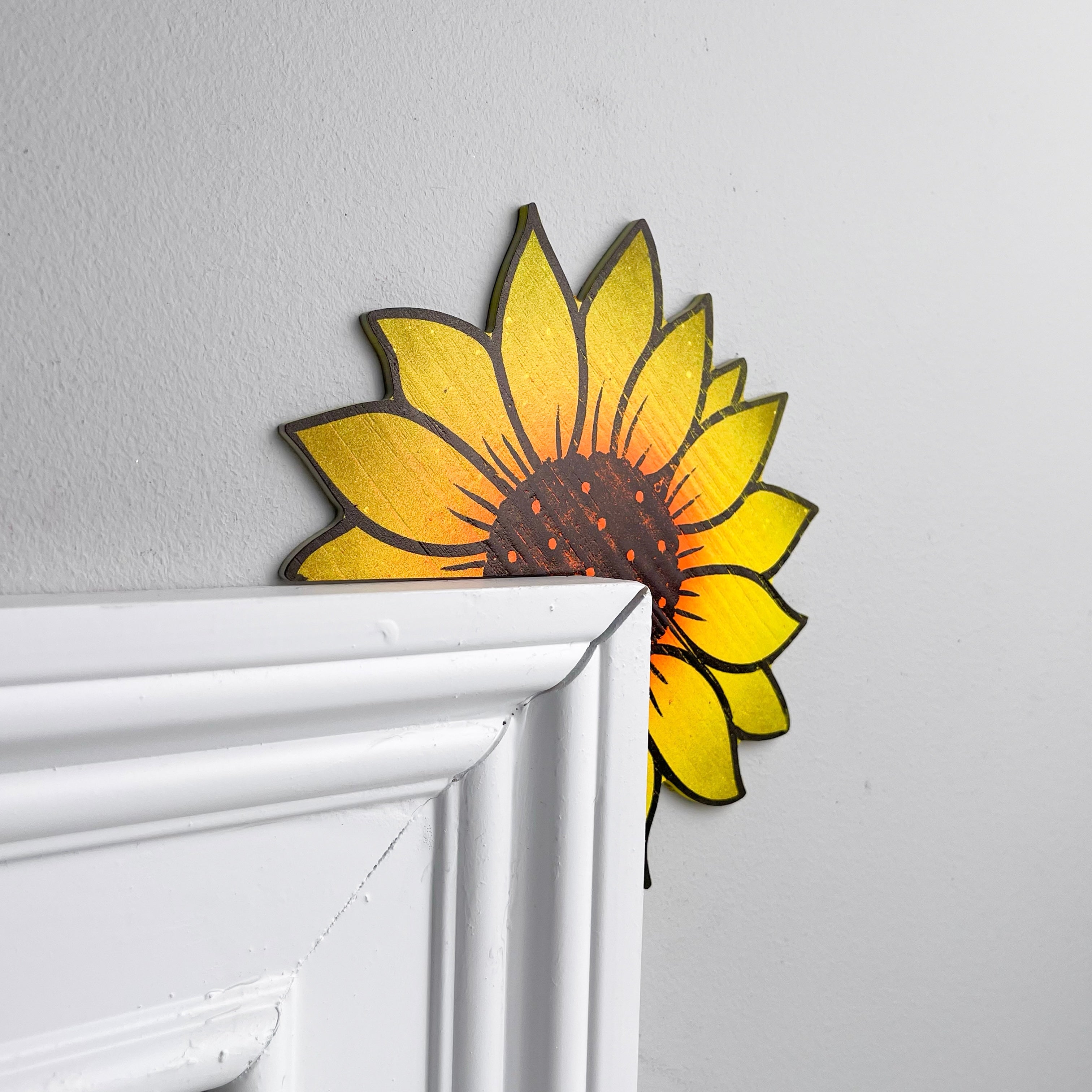 Sunflower Door Topper