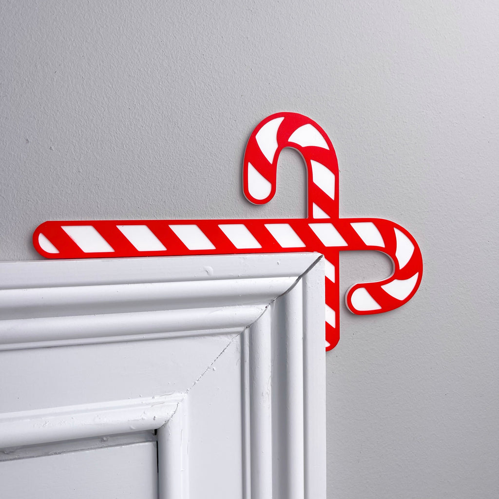 Candy Cane Door Topper