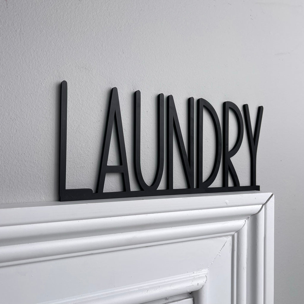 Laundry Door Topper