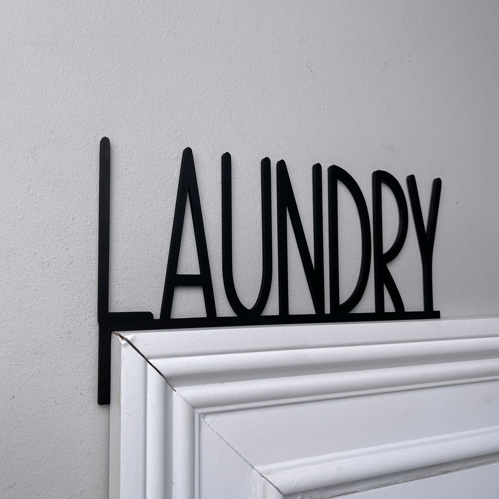 Laundry Door Topper