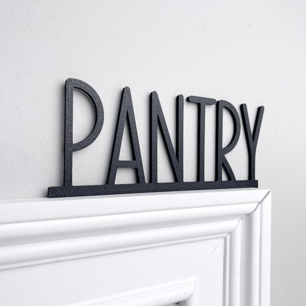 Pantry Door Topper