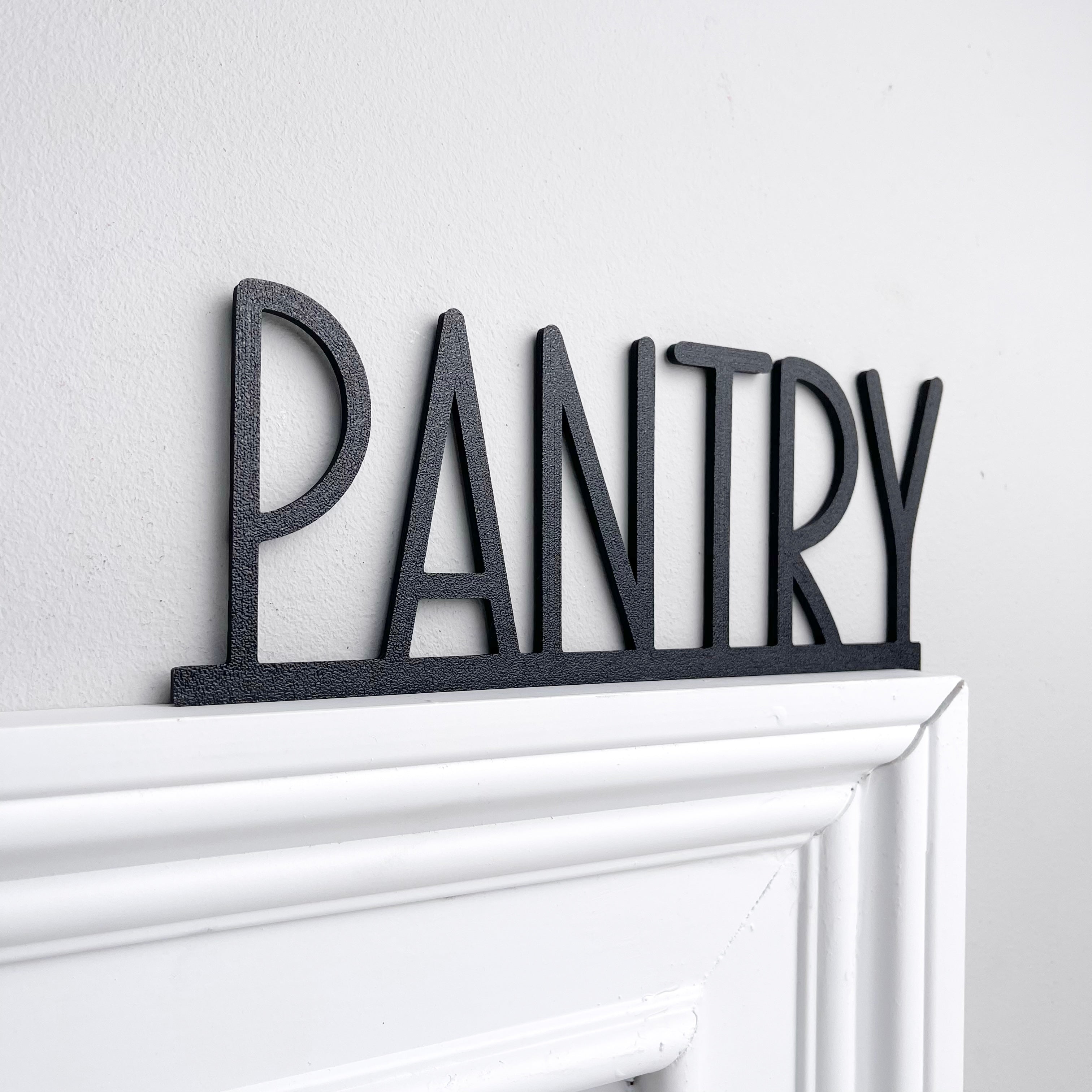 Pantry Door Topper