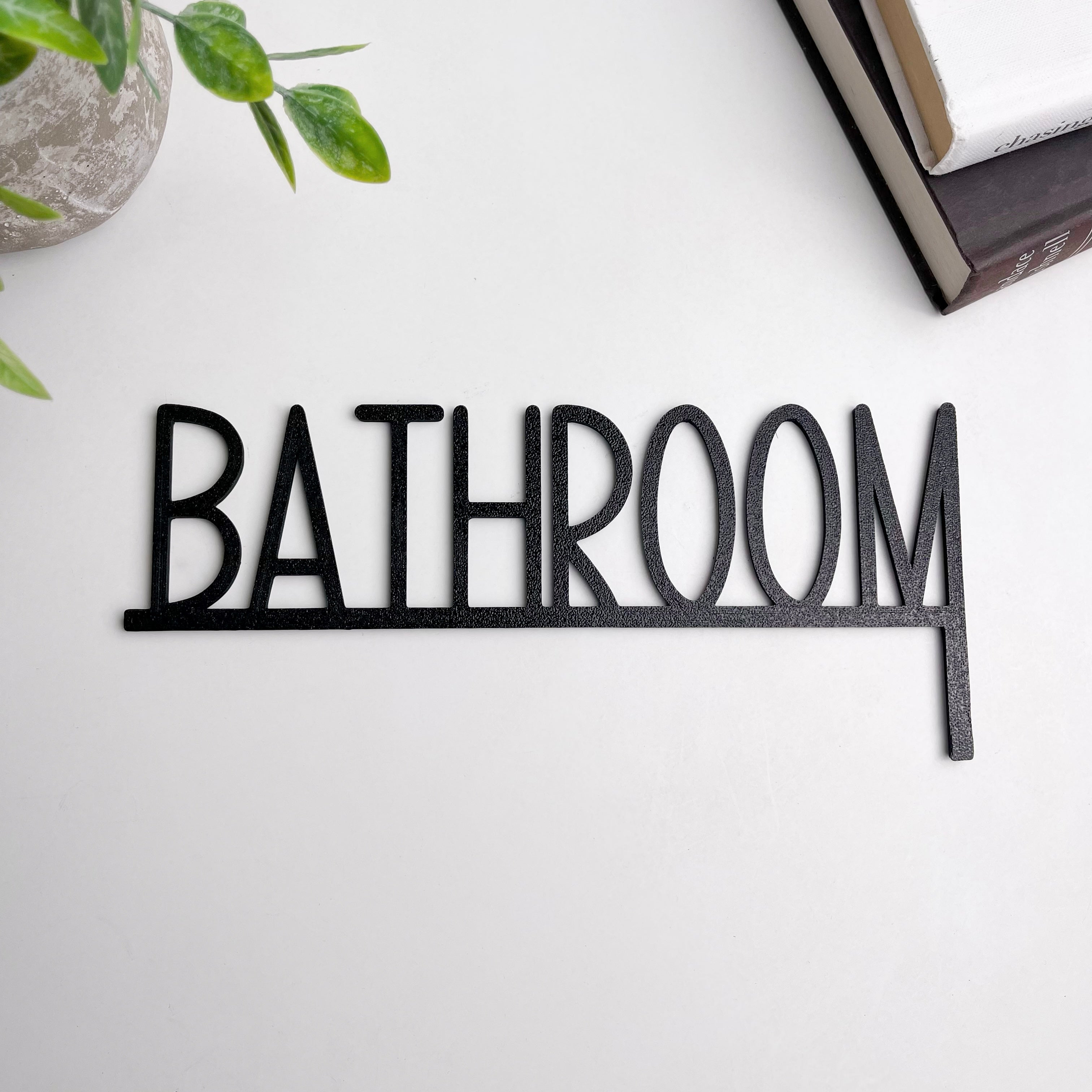 Bathroom Door Topper