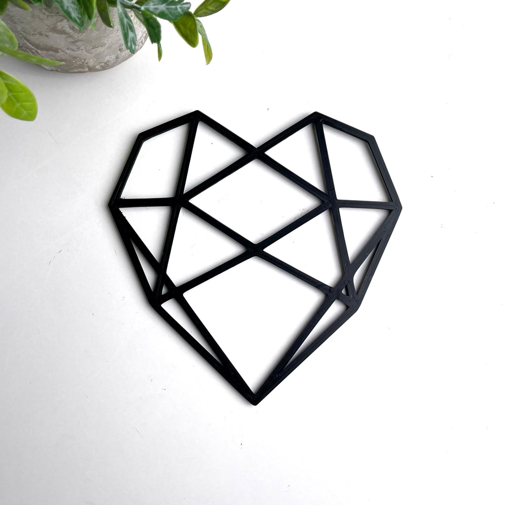 Geometric Heart Sign