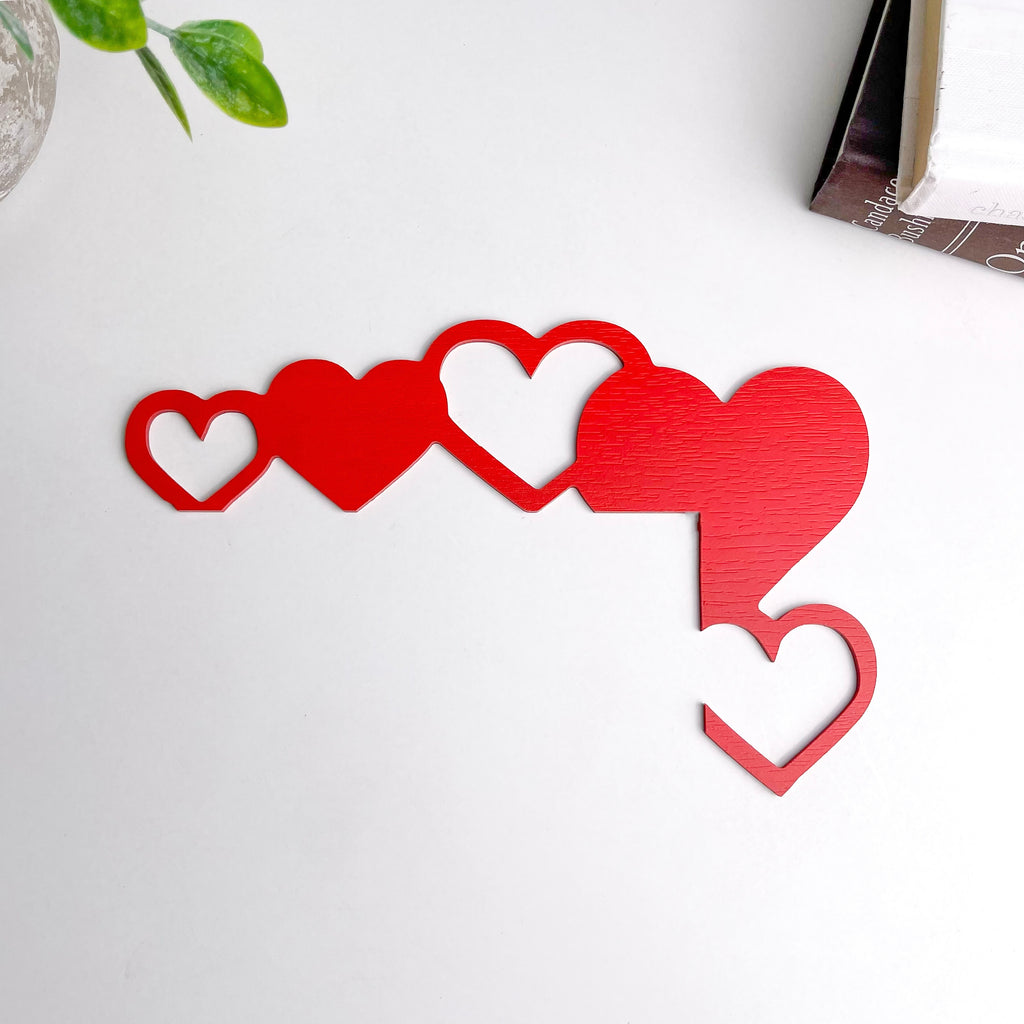 Group of Hearts Door Topper