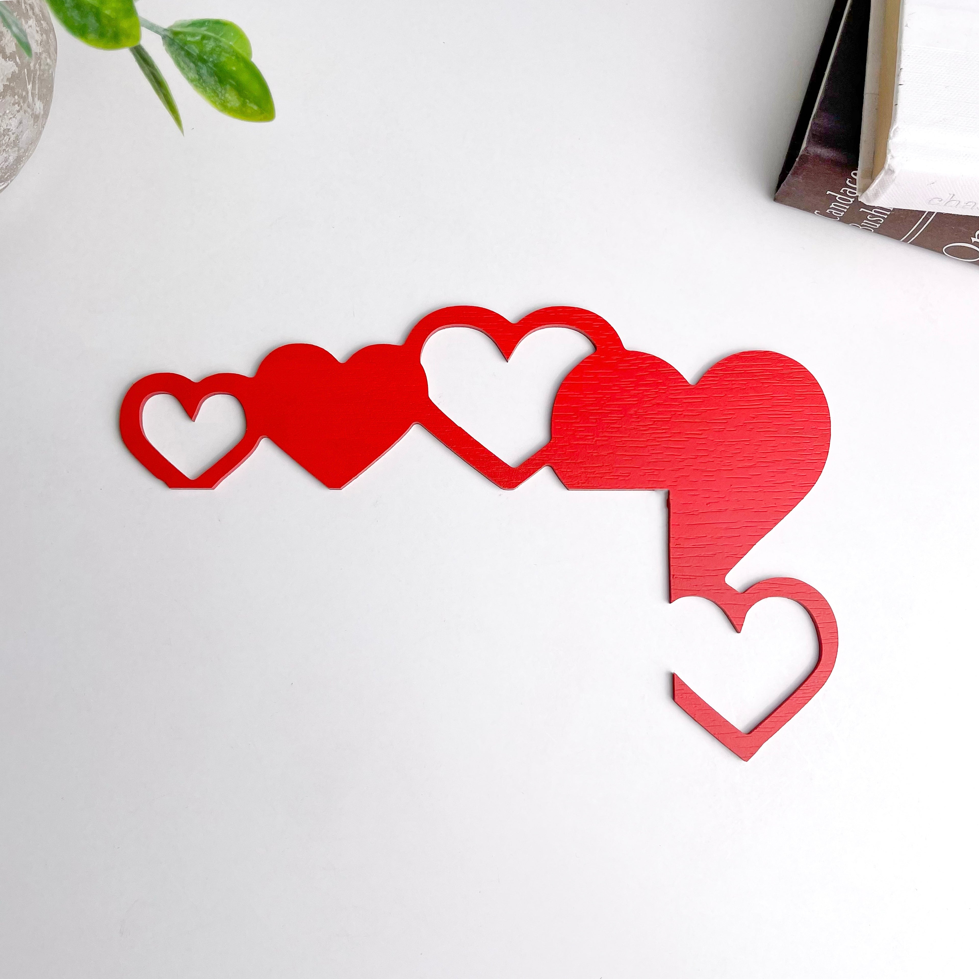 Group of Hearts Door Topper