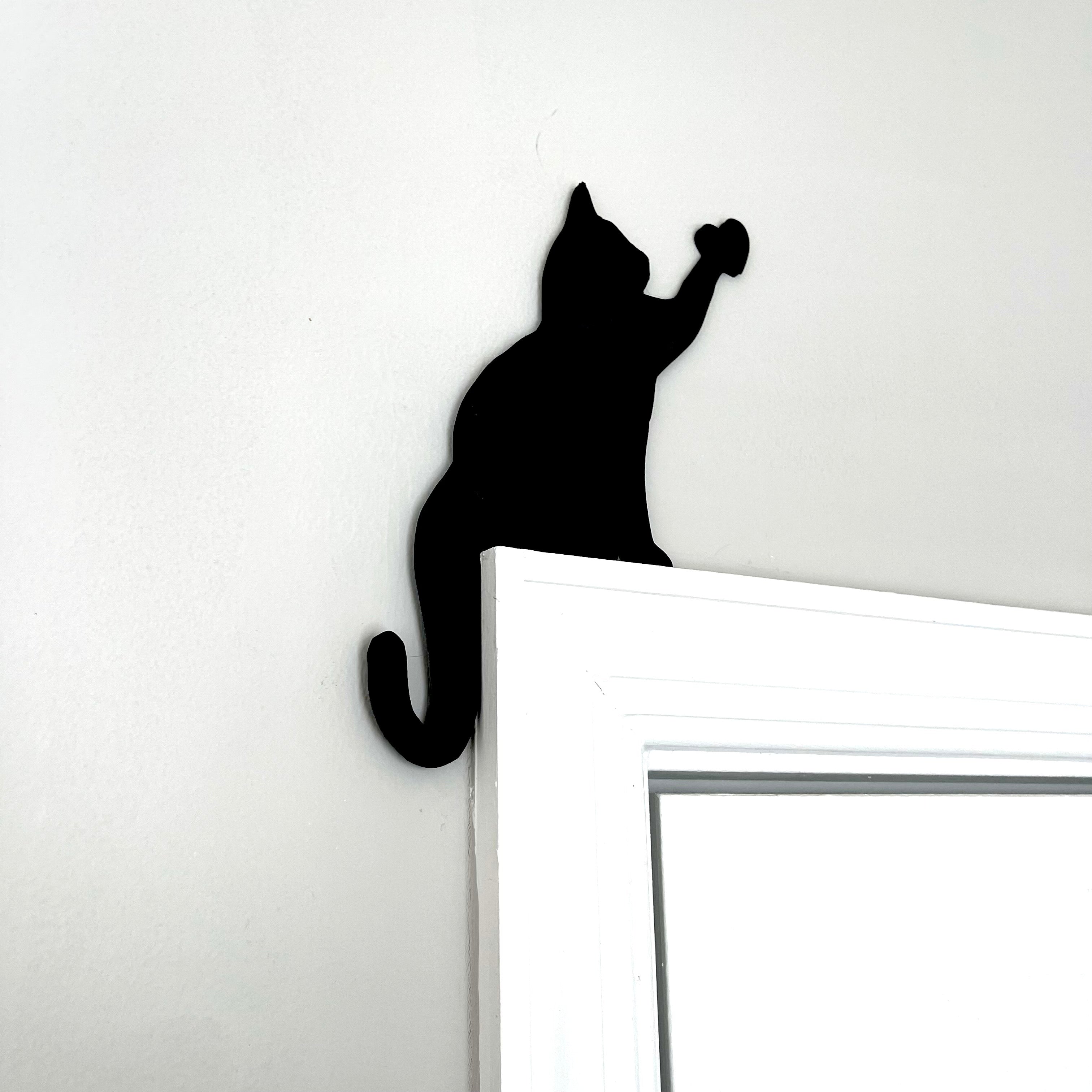 Cat Heart Door Topper Sign