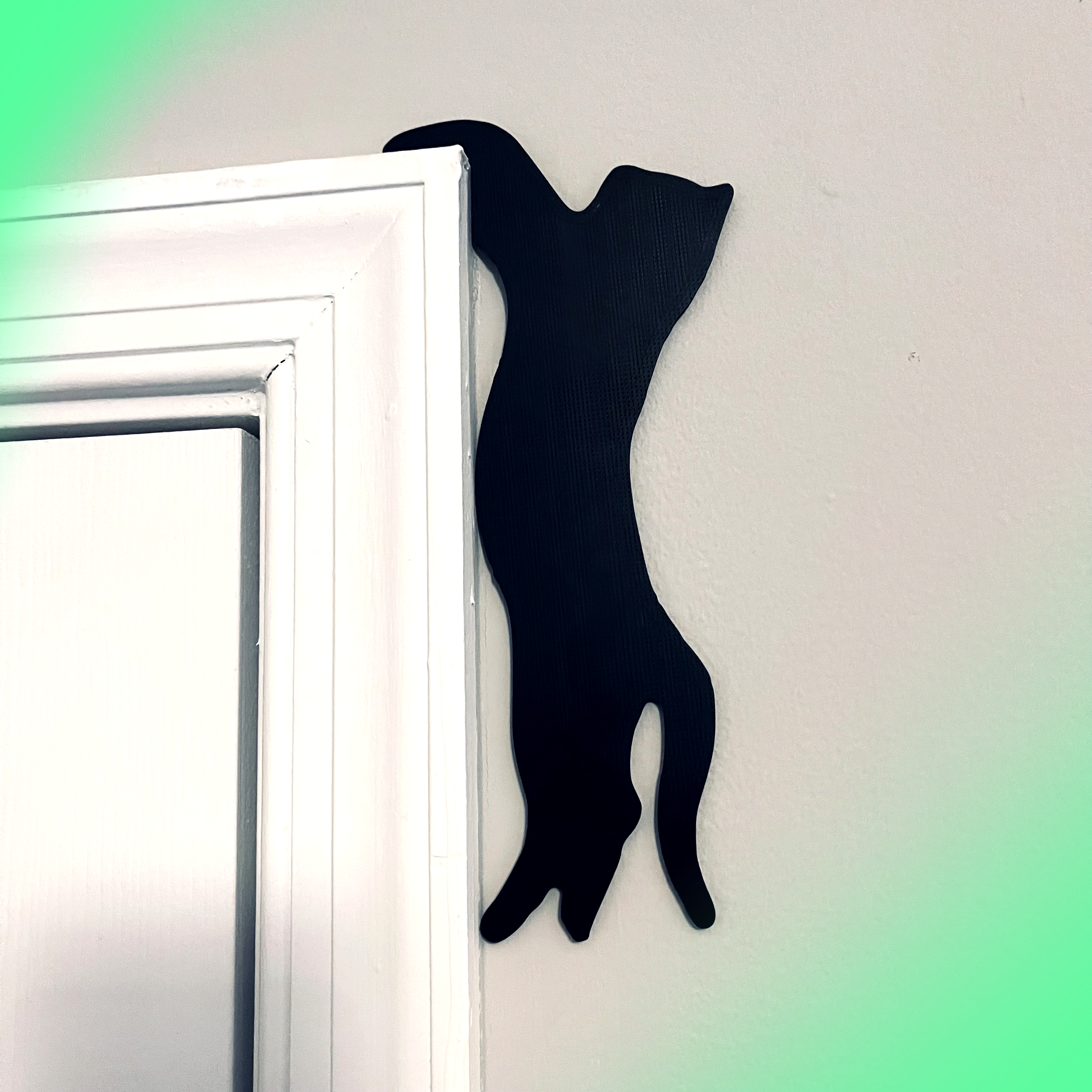 Hanging Cat Door Topper