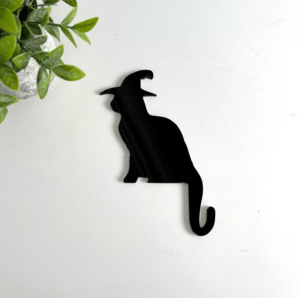 Witch Hat Cat Door Topper
