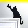 Cat Butterfly Door Topper