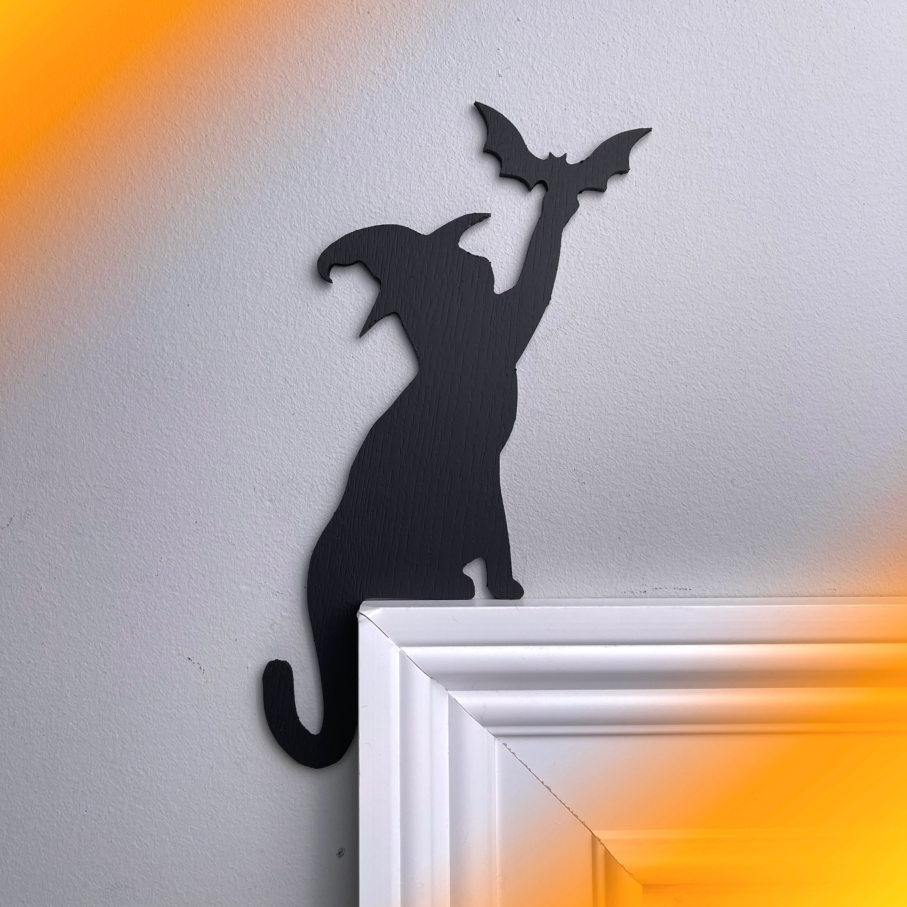Cat Bat Door Topper