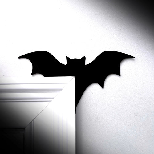 Black Bat Door Topper