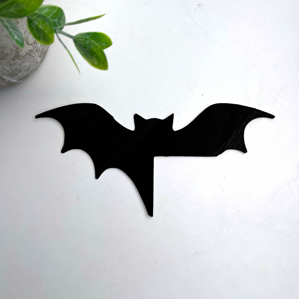 Black Bat Door Topper