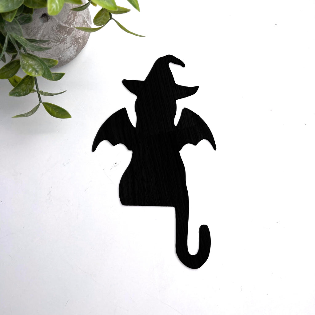 Cat with Bat Wings Door Topper