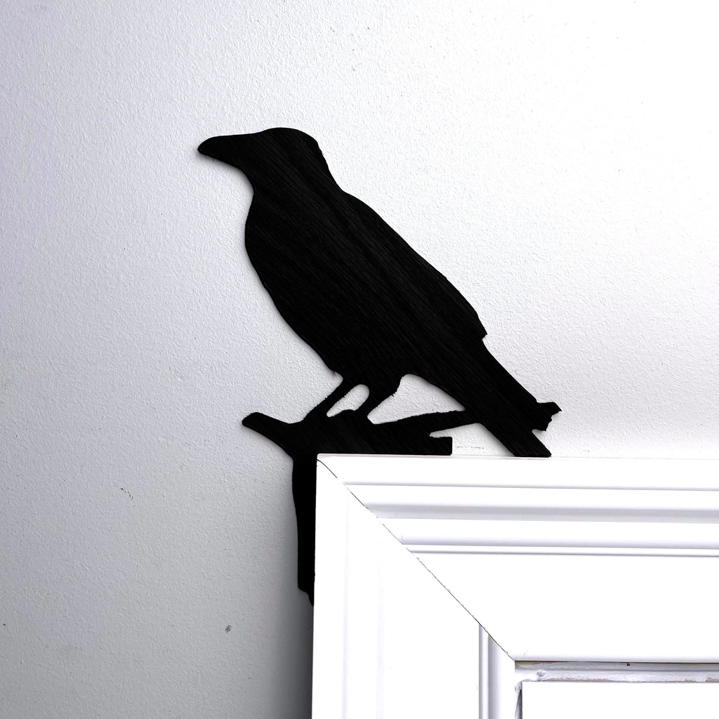 Black Crow Door Topper
