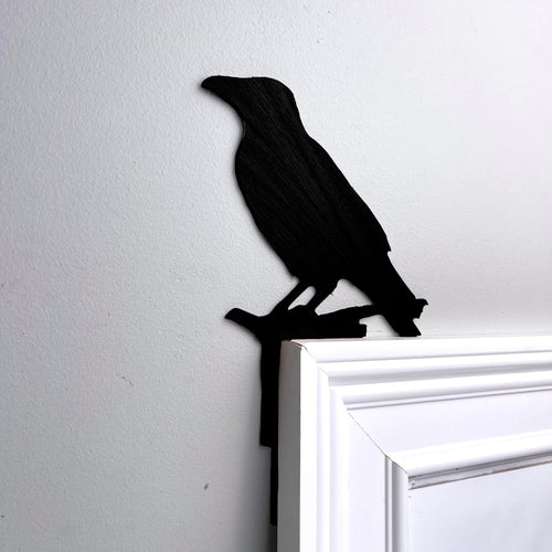 Black Crow Door Topper