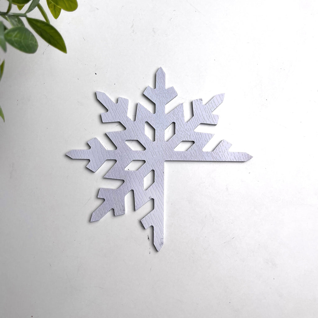 Snowflake Door Corner Sign