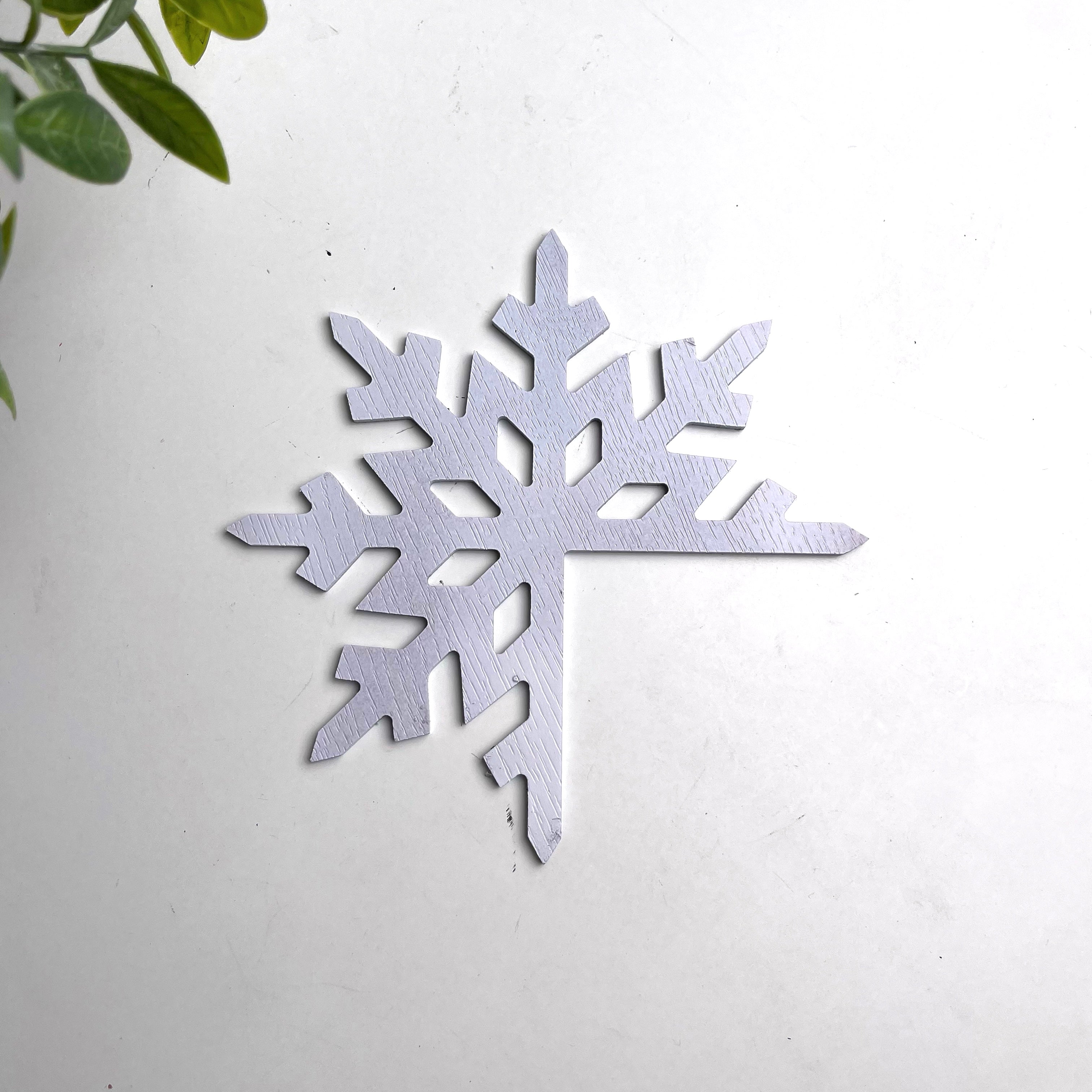 Snowflake Door Corner Sign